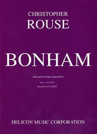 BONHAM PERC ENSEMBLE-SCORE/PARTS cover